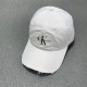 White Casual Street Letters Patchwork Patch Adjustable Hat