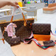 Black Casual Daily Letters Patchwork Contrast Bags
