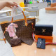 Black Street Daily Letters Patchwork Contrast Embossed Bags