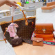 Orange Street Daily Letters Patchwork Contrast Embossed Bags