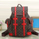Red Daily Letters Pocket Bags
