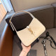 White Casual Street Letters Patchwork Metal Accessories Trim Adjustable Bags