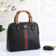 Black Daily Letters Zipper Contrast Bags