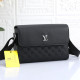 Black And White Daily Letters Patchwork Bags