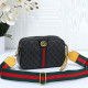 Black Daily Letters Zipper Contrast Bags
