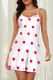 White Daily Print Patchwork Sleepwear