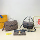 Black Brown Casual Street Letters Patchwork Zipper Contrast Adjustable Bags