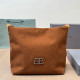Orange Casual Street Letters Patchwork Metal Accessories Trim Adjustable Bags