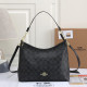 Black Daily Letters Zipper Bags