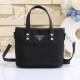 Black Daily Letters Zipper Bags