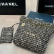 Black Brown Casual Street Letters Draw String Metal Accessories Trim Weave Bags