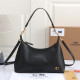 Black Daily Letters Zipper Bags