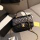 Black Gold Casual Daily Letters Patchwork Texture Bags
