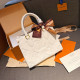 White Casual Daily Letters Patchwork Embossed Bags