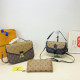 Yellow Brown Casual Daily Letters Patchwork Zipper Contrast Bags