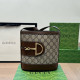 Brown Casual Street Letters Patchwork Adjustable Bags