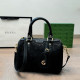 Black Casual Daily Letters Patchwork Zipper Adjustable Bags
