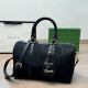 Black Casual Street Solid Color Patchwork Zipper Adjustable Bags