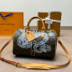 Brown Casual Street Animal Print Letters Zipper Contrast Adjustable Bags