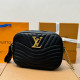 Black Casual Daily Letters Patchwork Zipper Texture Bags