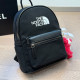 Black Casual Street Letter Print Patchwork Zipper Bags(Send pendant)