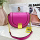 Rose Red Casual Street Solid Color Patchwork Metal Accessories Trim Chains Bags
