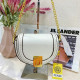 White Casual Street Solid Color Patchwork Metal Accessories Trim Chains Bags