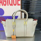 Grey Casual Daily Solid Color Metal Accessories Trim Zipper Bags