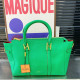 Green Casual Daily Solid Color Metal Accessories Trim Zipper Bags