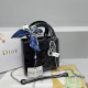 Black Daily Celebrities Solid Color Metal Accessories Trim Chains Texture Bags
