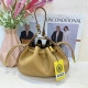 Ginger Casual Daily Solid Color Draw String Adjustable Bags