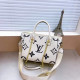 White Black Casual Daily Letters Patchwork Zipper Contrast Adjustable Bags