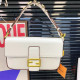 White Casual Daily Letters Patchwork Metal Accessories Trim Bags