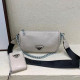 Grey Casual Street Solid Color Patchwork Chains Zipper Bags