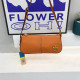 Orange Casual Daily Solid Color Metal Accessories Trim Zipper Adjustable Bags
