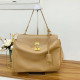 Yellow Casual Daily Solid Color Patchwork Bags