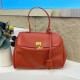Red Casual Street Solid Color Patchwork Bags