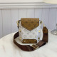 White Casual Street Letters Patchwork Contrast Adjustable Bags