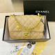 Yellow Casual Street Letters Patchwork Metal Accessories Trim Texture Bags