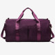 Fuchsia Casual Sportswear Solid Color Patchwork Zipper Bags