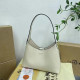 White Casual Daily Solid Color Patchwork Bags