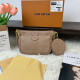 Apricot Pink Casual Street Letters Patchwork Beading Zipper Bags