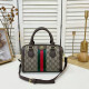 Khaki Casual Street Stripe Letters Patchwork Zipper Adjustable Bags