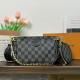 Black Casual Daily Patchwork Zipper Contrast Bags
