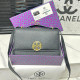 Black Casual Daily Solid Color Metal Accessories Trim Adjustable Bags