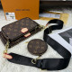Black Casual Street Letters Patchwork Zipper Contrast Bags