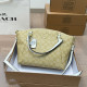 Yellow White Casual Daily Letters Patchwork Zipper Contrast Adjustable Bags