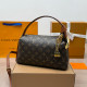 Brown Casual Daily Letters Patchwork Metal Accessories Trim Adjustable Bags