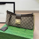 Brown Casual Street Letters Patchwork Chains Bags