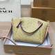 Yellow Pink Casual Daily Letters Patchwork Zipper Contrast Adjustable Bags
